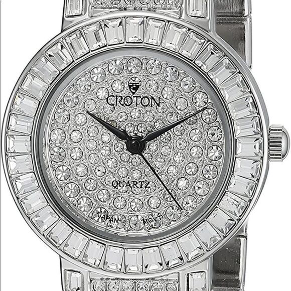 Croton Women’s Balliamo Crystal Quartz Watch NEW in Box **READ main image 6
